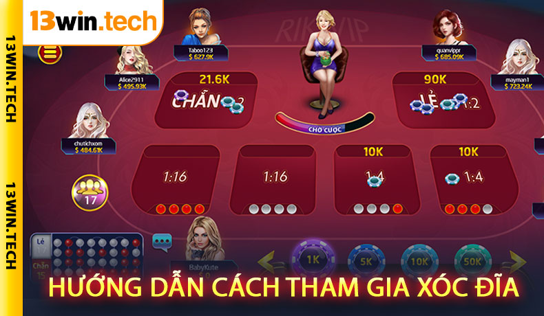 Hướng Dẫn Cách Tham Gia Xóc Đĩa